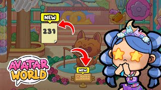 ALL SECRETS IN NEW SHOPPING BOULEVARD - AVATAR WORLD NEW UPDATE 🤩🥳