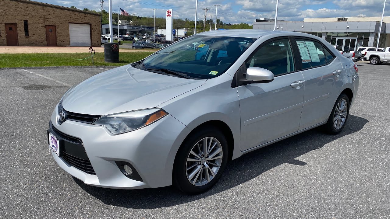 Toyota Corolla Le Plus 2015