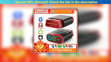 Hands-on THINKCAR THINKDIAG Mini obd2 Scanner Lifetime Free Update for All Cars Full System Diagnos