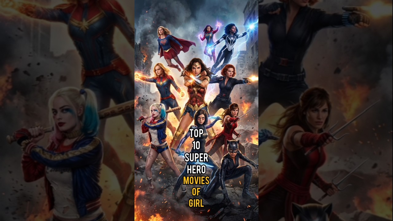 Top 10 Super Girl Movies Epic Female Superheroes