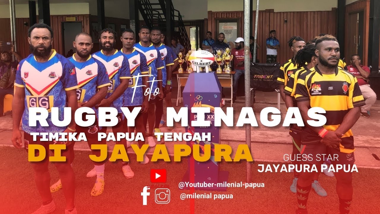 RUGBY INTERNASIONAL, MANAGAS BANTI MIMIKA VS PNG - YouTube