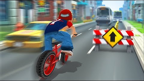 Bike Race Rush Bike Blast endless running unity game source code - Chupamobiles