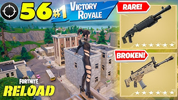 56 Elimination RELOAD Gameplay Wins (Fortnite Chapter 7 Keyboard & mouse)