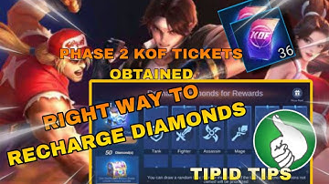 THIS IS THE RIGHT TIME TO GET FREE EPIC SKIN AND KOF 97 BINGO PATTERN - MLBB KOF BINGO