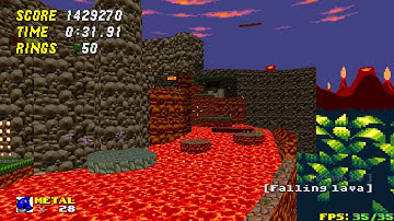 srb2 2.2.3 red volcano zone act 1 (super metal) (1:02.88)