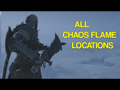 God of War Ragnarok - All Chaos Flame Locations Guide (Fully Upgrade Blades of Chaos)