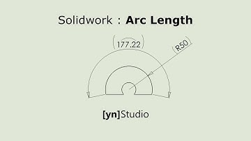 Arc length Solidworks