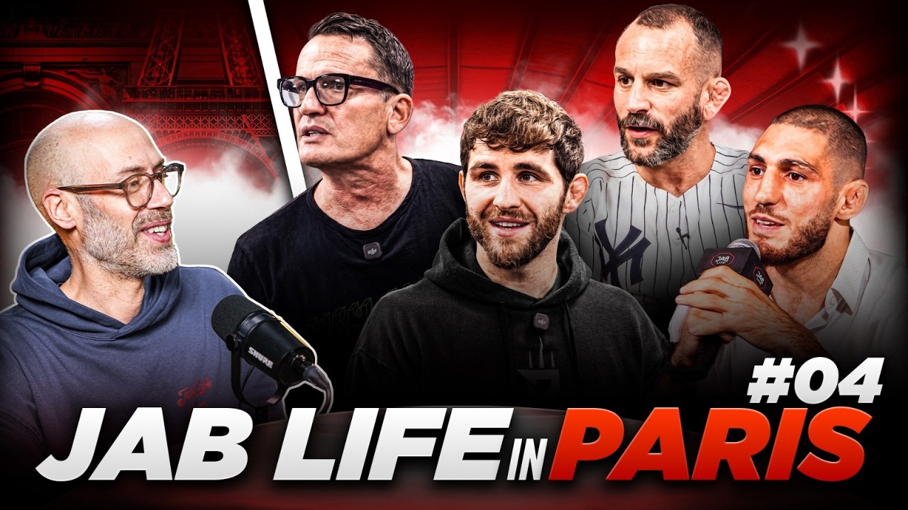 UFC Paris : Letho Duclos, Woirin, Aljarouj et Hurtel EN STUDIO à l'hôtel des combattants