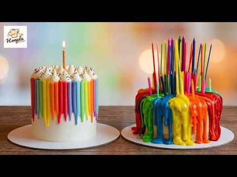🌈 Crayon Cake or Melting Rainbow Cake? Pick Your Favorite! 🎂 | Hoopla Recipes