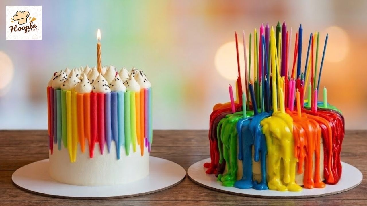🌈 Crayon Cake or Melting Rainbow Cake? Pick Your Favorite! 🎂 | Hoopla Recipes