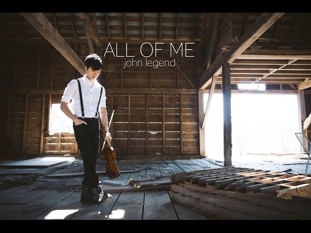 All of Me - John Legend - Violin and Guitar Cover - Daniel Jang class=