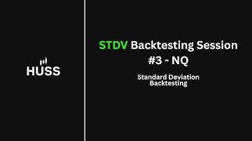 STDV Daytrading Backtesting Session Ep. 3 | Bottom and Top Ticking
