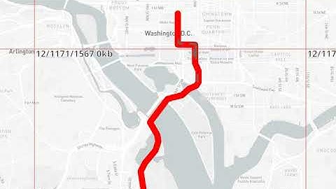 mapbox-gl line custom: stream style, twoways