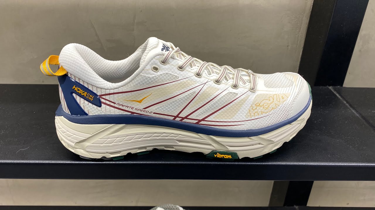 ★Hoka★Mafate Speed 2 Alabaster Oat Milk★ HOKA MAFATE SPEED 2 (Alabaster/Oat Milk) - Style Code