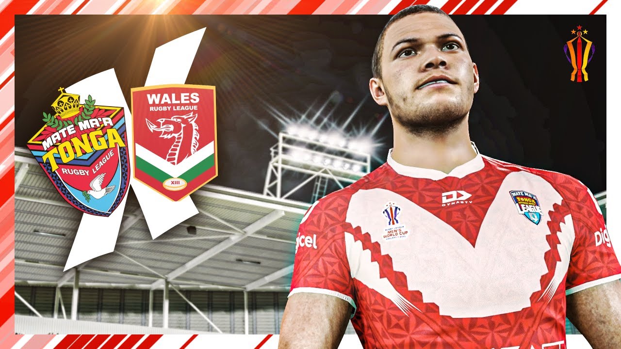 Tonga vs Wales RLWC Showcase...