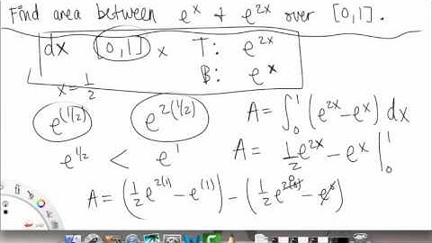 Area Between Curves | Example 2 | Single Variable Calculus for Sci & Eng | Griti