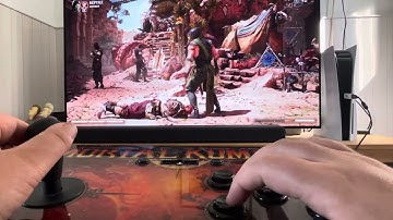 Mortal kombat 1 fightstick test PS5