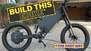 This Might Be The Best Way to Build a Stealth Bomber Ebike