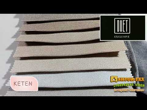 Тканина на штори DUET, видео 9