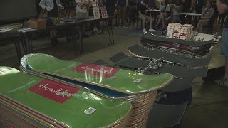 Can'd Aid builds, donates skateboards to Denver schoolkids