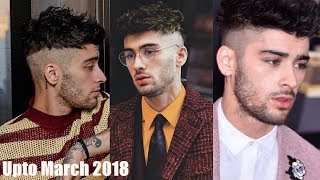 Zayn Malik hair Evolution upto march 2018