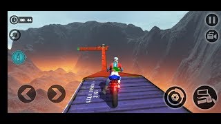 Impossible Bike Stunts 3D game First 3 Levels Android Gameplay 2019 screenshot 2