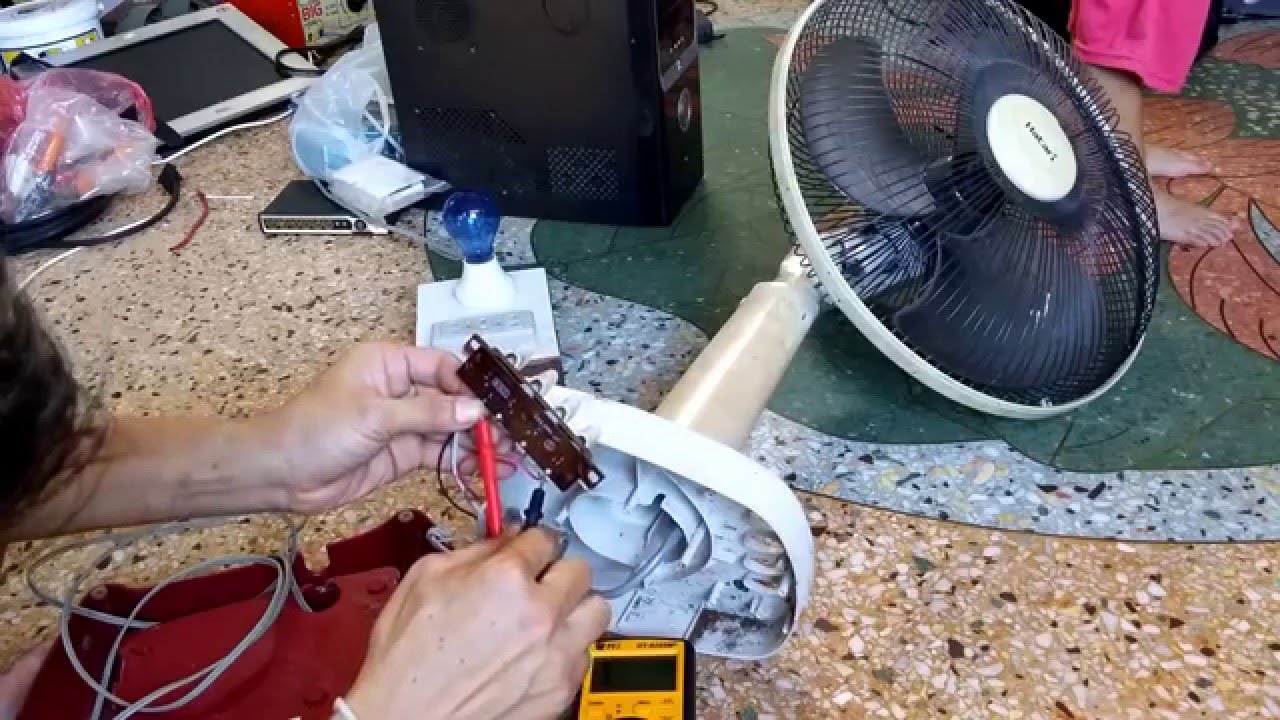 Fan Repairing Easy ( ซ่อมพัดลมเปิดไม่ติดง่ายๆ ) - Youtube
