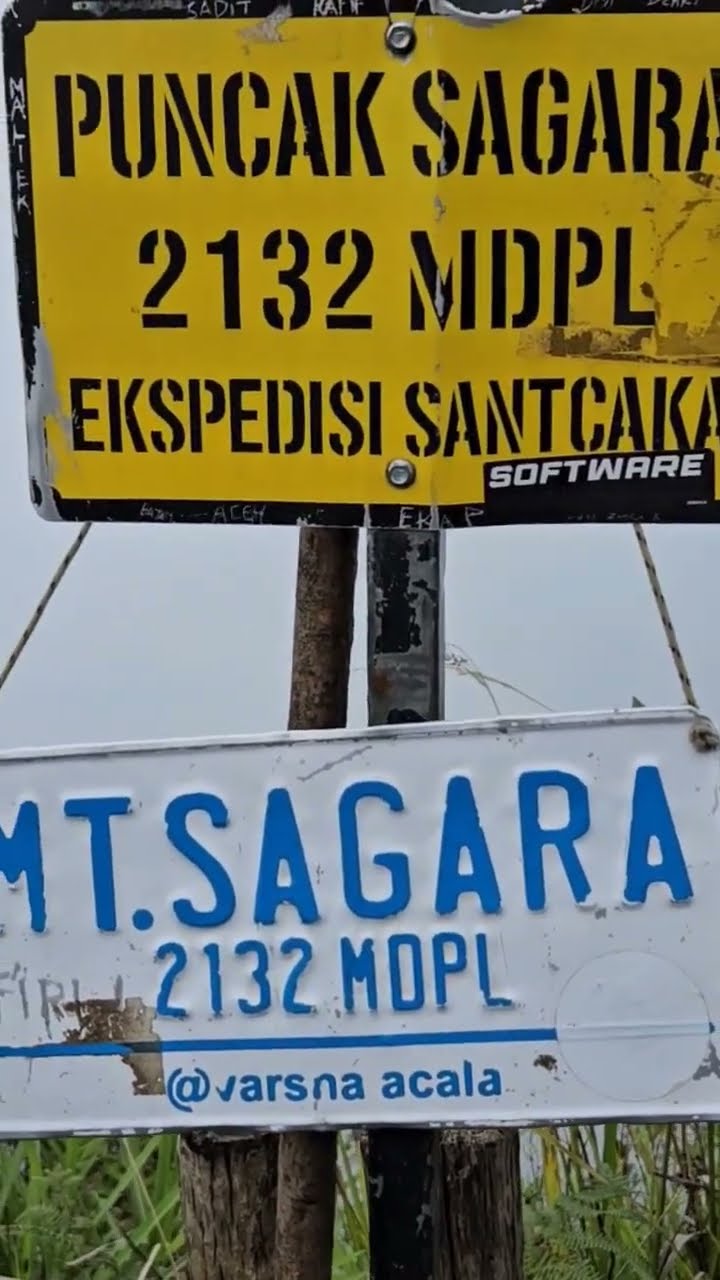 Inilah Puncak Gunung Sagara