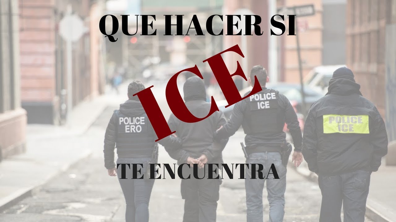 Que debes hacer si ICE llega a tu casa, tu trabajo, o te encuentra en ...