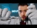 Doctor checks on you for the flu as youre feeling unwell real doctor asmr