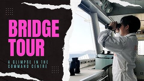 Ship Bridge Tour | The Command Center of a Ship (Pumasok bigla si Kapitan sa Bridge!)