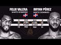 Felix mangu valera vs bryan perez