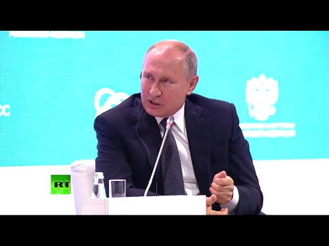 Пресс-конференция Путина на форуме «Российская энергетическая неделя» — LIVE