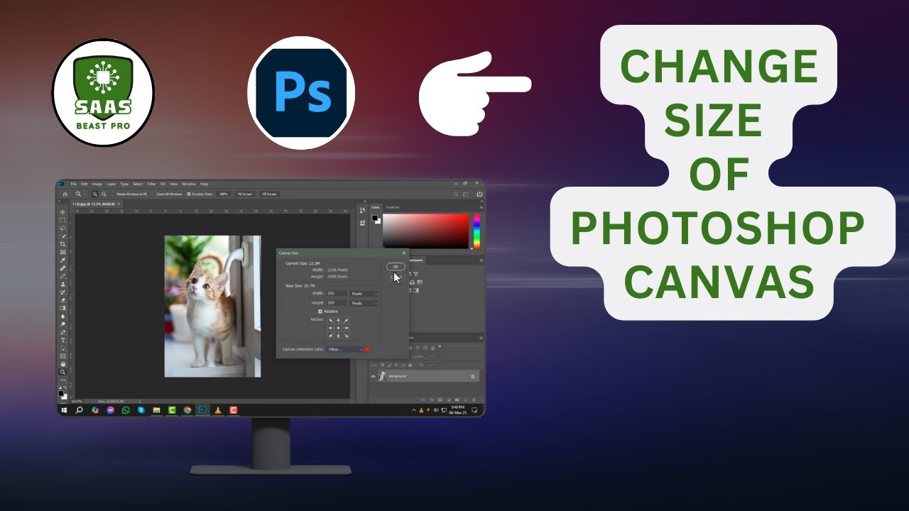 How to Change Size of Photoshop Canvas - Full Guide {2025}