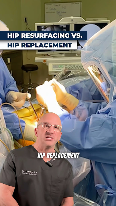 Why Is Hip Replacement More Popular Than Hip Resurfacing⁉️