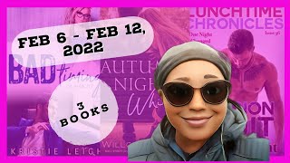 Not Much Reading Ending with a Massive Swim Meet Wkend | Feb 6 - Feb 12, 2022 | 2022 Week 6
