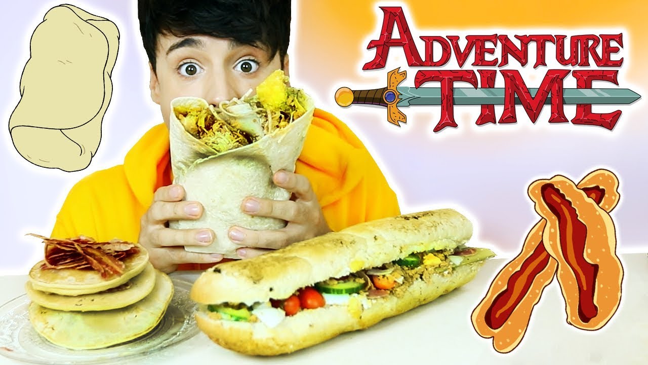 i only ate ADVENTURE TIME FOODS for 24 hours!!! | Raphael Gomes