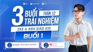 [2K8 XPS TOÁN 12] - Xác định tính đơn điệu của một hàm cho trước | Anh Giáo Kid