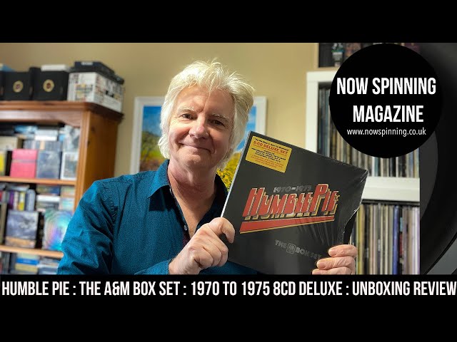Humble Pie : The A&M Box Set : 1970 to 1975 8CD Deluxe : Unboxing