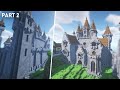 Minecraft Medieval Castle Keep Part 2 - Build Tutorial