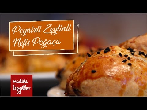 Peynirli Zeytinli Nefis Poğaça | Mayasız, Pratik | Nadide Lezzetler