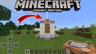 COMO HACER UNA MAQUINA DEL TIEMPO EN MINECRAFT PE | FUNCIONA CON BLOQUE DE COMANDO MINECRAFT PE 1.2