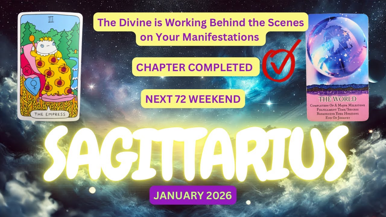🔥SAGITTARIUS NEXT 72 — THE DIVINE IS WORKING ON YOUR MANIFESTATIONS BEHIND THE SCENES