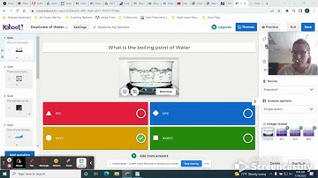 Changing settings to public in Kahoot