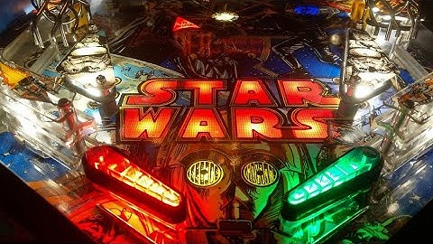 Lit Kit Flippers on Star Wars Pinball for Data East and Stern Pinball Machines