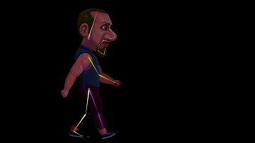 walk cycle spine animation