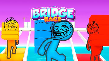 BRIDGE RACE Gameplay Android, iOS  Part 3