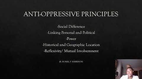 Anti Oppressive Practice
