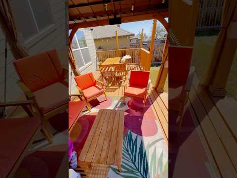 Porch spring cleaning