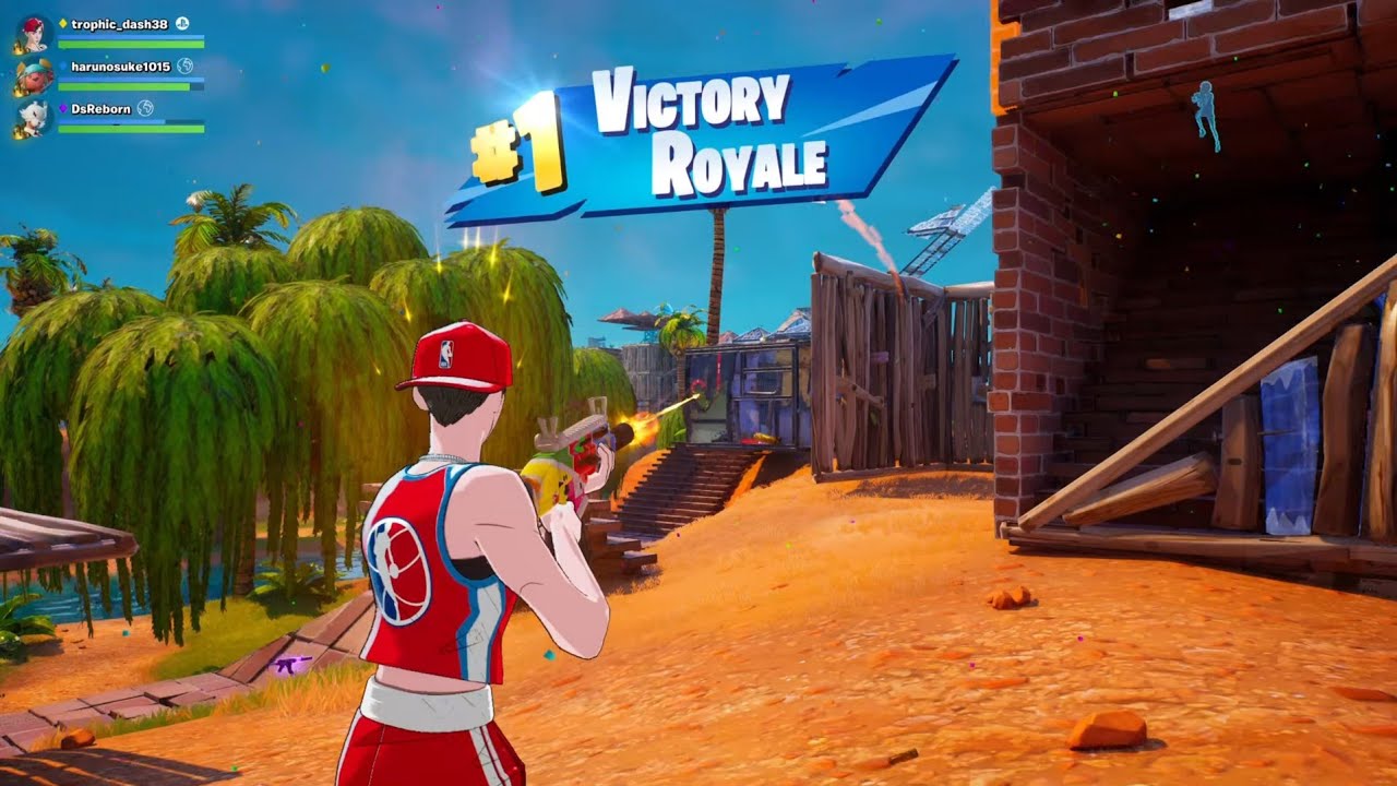 Fortnite Victory Royale Oasis Map Reload PS5 Gameplay